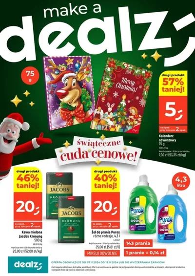 Katalog Dealz w: Szczecinek | Dealz NOWA GAZETKA | 7.11.2024 - 13.11.2024