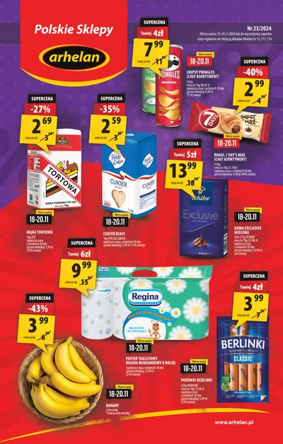 Promocje Supermarkety w Brańsk | Arhelan gazetka de Arhelan | 11.11.2024 - 25.11.2024