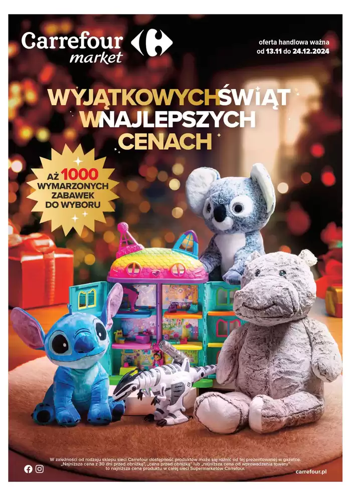 Katalog Carrefour Market w: Radom | Gazetka Market Zabawki  | 12.11.2024 - 24.12.2024