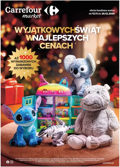 Katalog Carrefour Market w: Kraków | Gazetka Market Zabawki  | 12.11.2024 - 24.12.2024