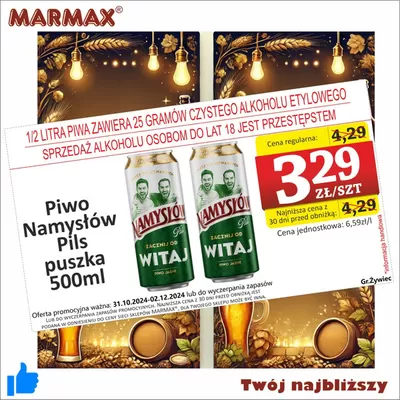 Katalog Marmax w: Zgierz | Oferta promocyjna ważna do 02.12.2024 | 11.11.2024 - 25.11.2024