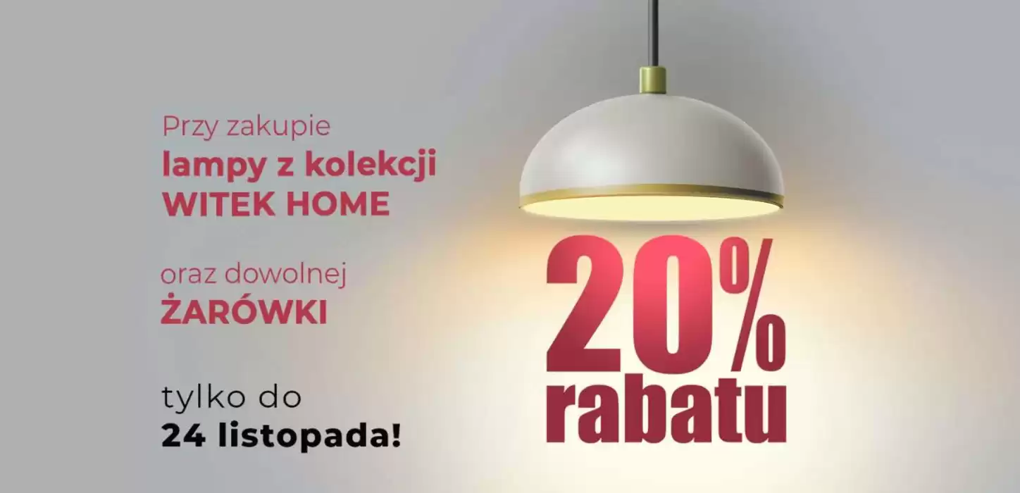 Katalog Witek w: Warszawa | 20% rabatu  | 11.11.2024 - 24.11.2024