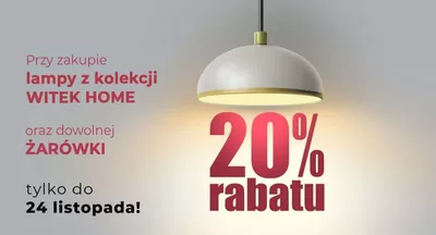 Promocje Dom i meble w Krzeszowice | 20% rabatu  de Witek's | 11.11.2024 - 24.11.2024