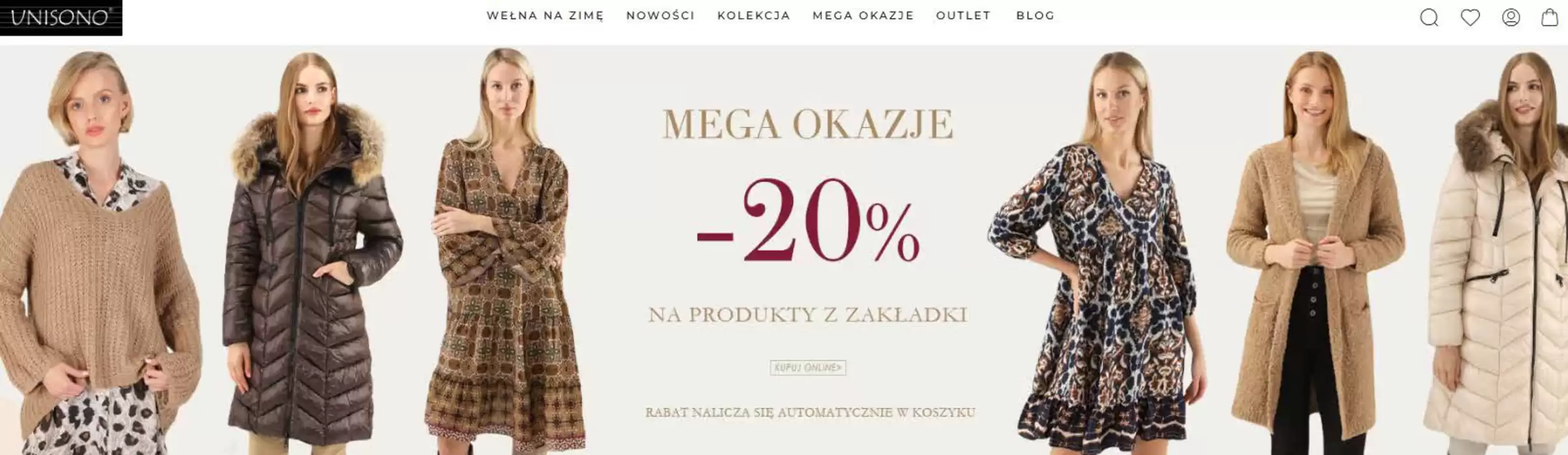 Katalog Unisono w: Katowice | Mega okazje - 20 % | 11.11.2024 - 26.11.2024