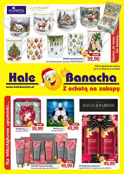 Katalog Hale Banacha w: Tychy | Na Mikołajkowe upominki | 11.11.2024 - 8.12.2024