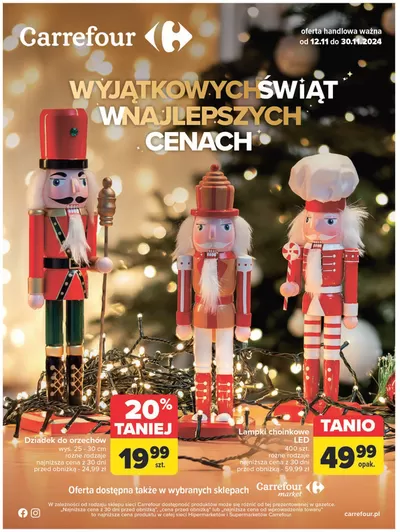 Katalog Carrefour w: Kraków | Gazetka Wyj&#261;tkowych &#347;wi&#261;t | 11.11.2024 - 30.11.2024