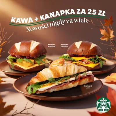 Promocje Restauracje i kawiarnie | Nowości nigdy za wiele de Starbucks | 12.11.2024 - 26.11.2024