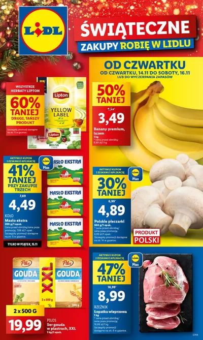 Katalog Lidl w: Koszalin | OFERTA WAŻNA OD 14.11 DO 16.11 | 13.11.2024 - 16.11.2024