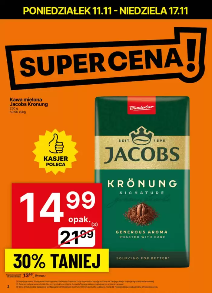 Katalog Delikatesy Centrum w: Bytów | Aktualne promocje specjalne | 11.11.2024 - 17.11.2024