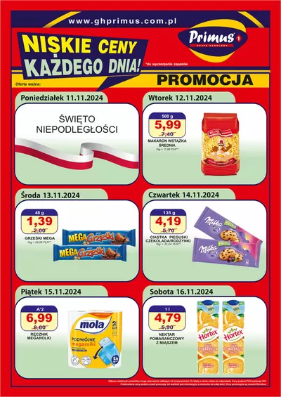 Katalog Primus w: Ksawerów | Najlepsze oferty dla wszystkich łowców okazji | 13.11.2024 - 27.11.2024