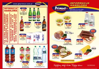 Promocje Supermarkety w Zabierzów | Primus gazetka de Primus | 14.11.2024 - 28.11.2024