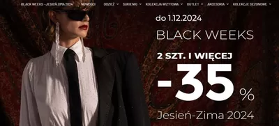 Promocje Ubrania, buty i akcesoria w Gostynin | Black weeks de Caterina | 14.11.2024 - 1.12.2024