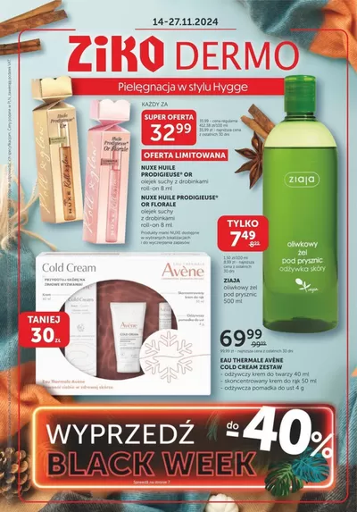 Promocje Perfumy i kosmetyki w Sosnowiec | Ziko Apteka gazetka de Ziko Apteka | 14.11.2024 - 27.11.2024