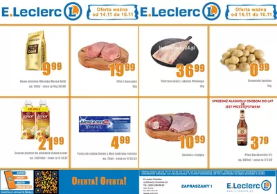 Katalog E.Leclerc w: Sosnowiec | Ekskluzywne oferty i okazje | 15.11.2024 - 29.11.2024