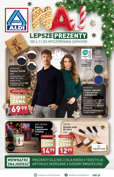 Katalog Aldi w: Gdynia | Oszczędzaj teraz dzięki naszym ofertom | 15.11.2024 - 29.11.2024