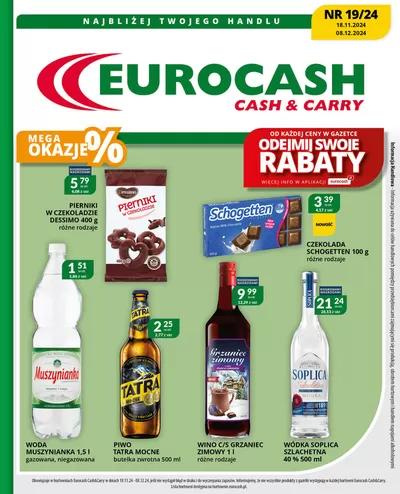 Katalog Eurocash w: Pabianice | Gazetka Cash&Carry | 18.11.2022 - 8.12.2024