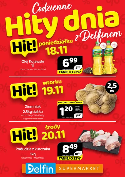 Katalog Delfin w: Kęty | Delfin gazetka | 18.11.2024 - 2.12.2024