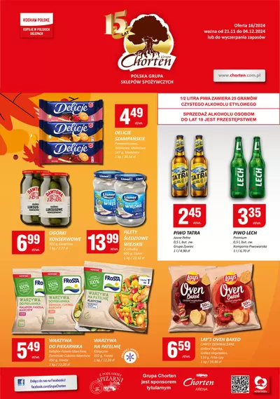 Promocje Supermarkety w Białystok | Szeroki wybór ofert de Chorten | 18.11.2024 - 2.12.2024