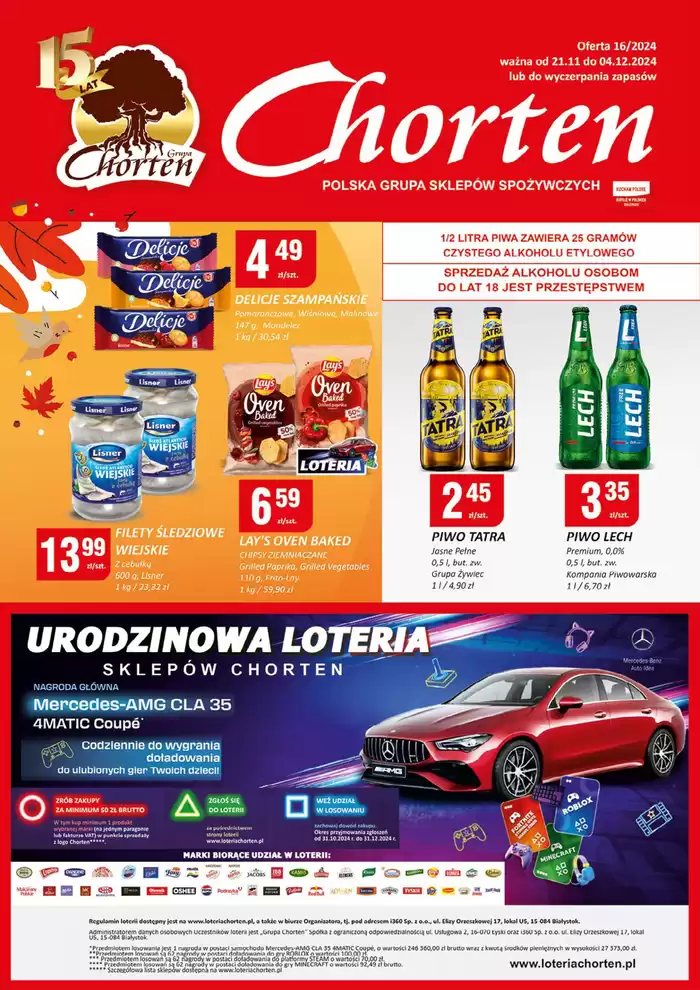 Katalog Chorten w: Dzierżoniów | Odkryj atrakcyjne oferty | 18.11.2024 - 2.12.2024