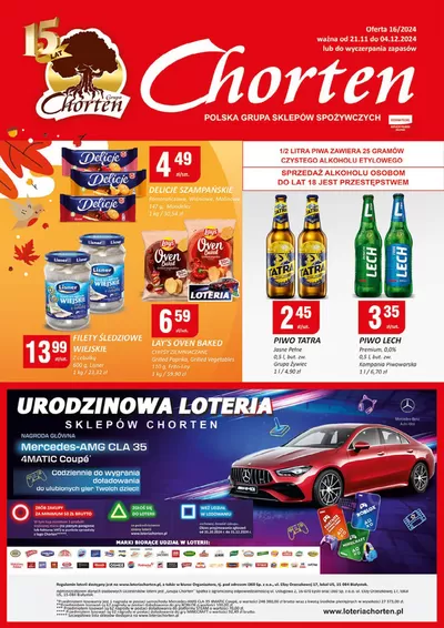 Promocje Supermarkety w Białystok | Odkryj atrakcyjne oferty de Chorten | 18.11.2024 - 2.12.2024