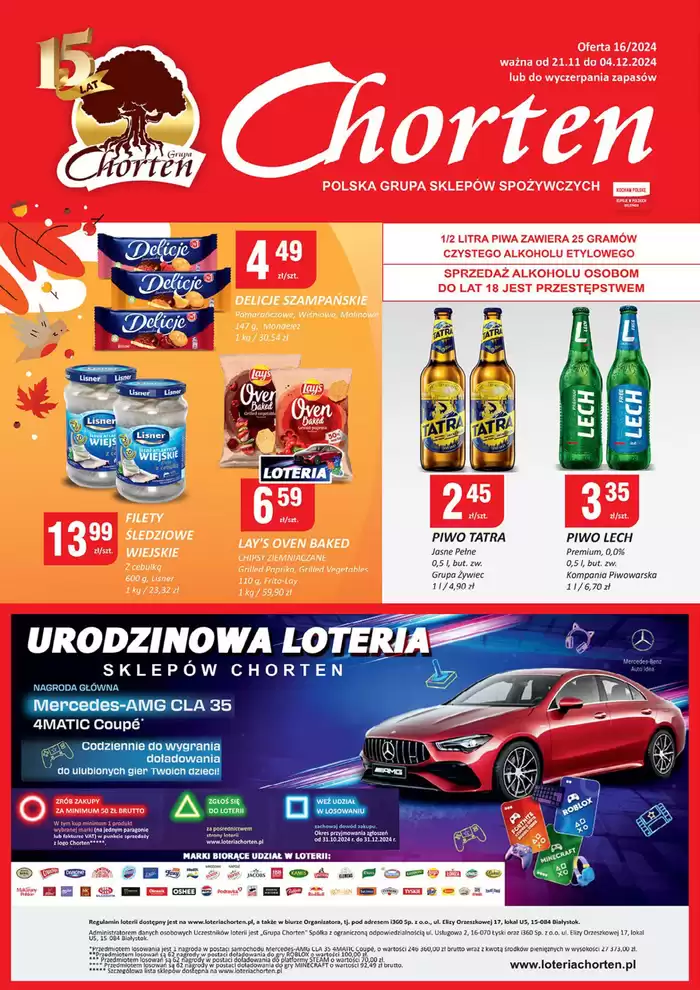 Katalog Chorten w: Czarna Białostocka | Aktualne okazje i oferty | 18.11.2024 - 2.12.2024