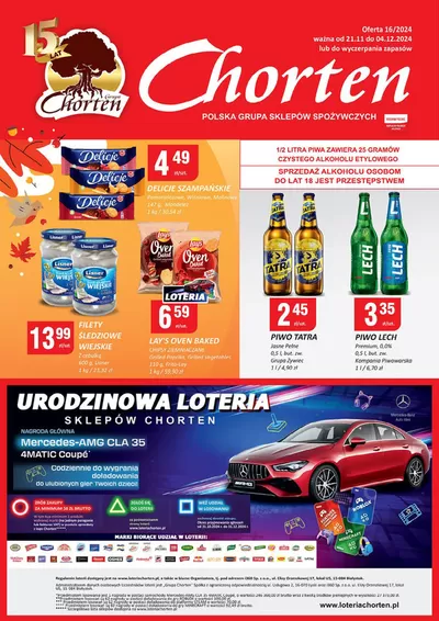 Promocje Supermarkety w Białystok | Aktualne okazje i oferty de Chorten | 18.11.2024 - 2.12.2024