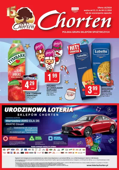 Promocje Supermarkety w Białystok | Nasze najlepsze okazje de Chorten | 18.11.2024 - 2.12.2024