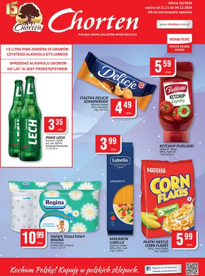 Promocje Supermarkety w Białystok | Specjalne oferty dla Ciebie de Chorten | 18.11.2024 - 2.12.2024