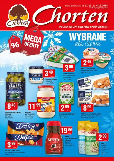 Promocje Supermarkety w Otwock | Ekskluzywne oferty i okazje de Chorten | 18.11.2024 - 2.12.2024