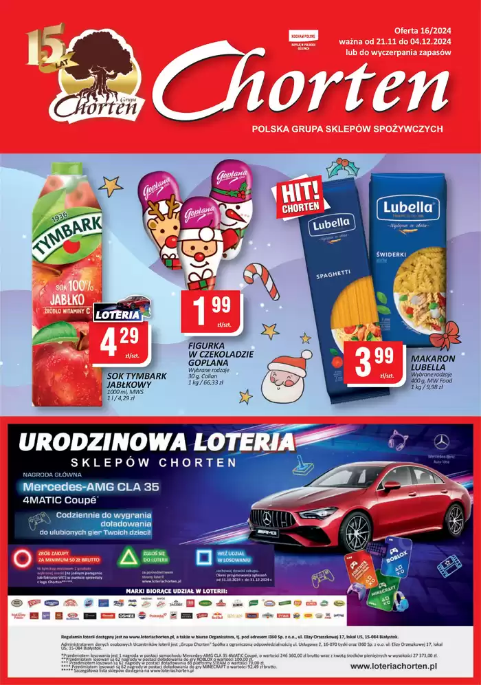 Katalog Chorten w: Brzesko | Świetna oferta dla łowców okazji | 18.11.2024 - 2.12.2024