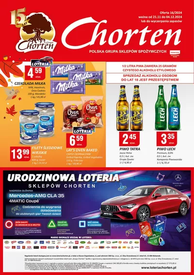 Katalog Chorten w: Chrzanów | Aktualne oferty i promocje | 18.11.2024 - 2.12.2024