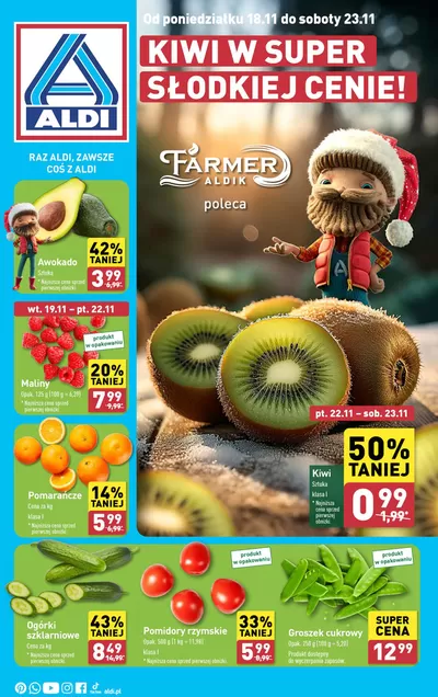 Katalog Aldi w: Gdynia | Aktualne oferty i promocje | 18.11.2024 - 2.12.2024