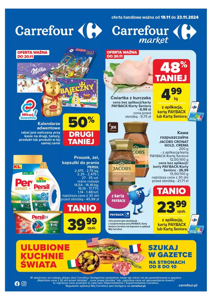 Katalog Carrefour Market w: Kraków | Gazetka Carrefour, Market | 17.11.2024 - 23.11.2024