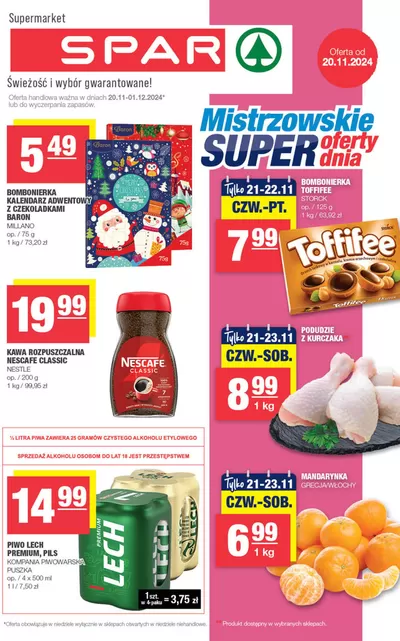 Katalog Spar w: Chełmek | Spar gazetka | 18.11.2024 - 2.12.2024