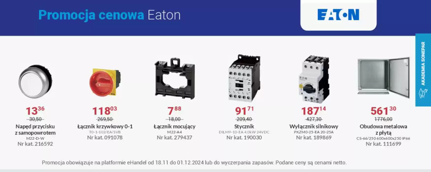 Katalog Alfa Elektro w: Olkusz | Promocja cenowa | 18.11.2024 - 1.12.2024