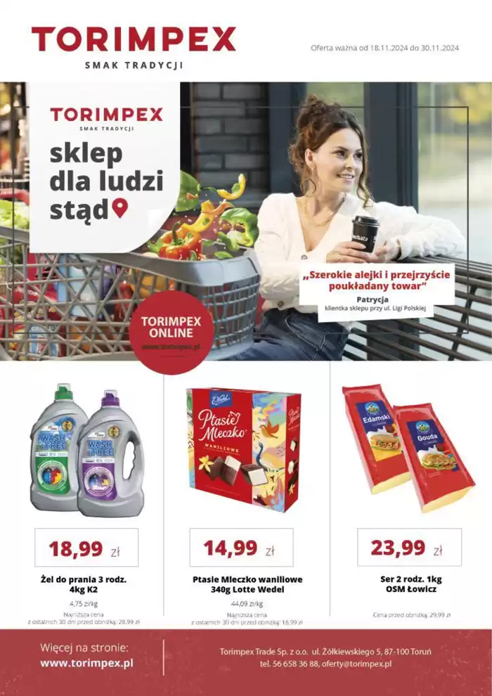 Katalog Torimpex w: Toruń | Torimpex gazetka | 19.11.2024 - 3.12.2024