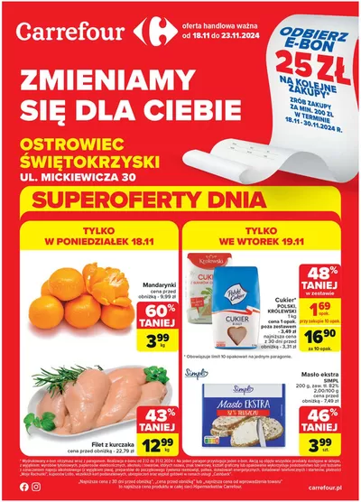 Katalog Carrefour | Atrakcyjne oferty specjalne dla wszystkich | 17.11.2024 - 23.11.2024