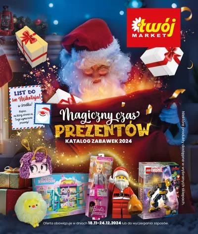 Katalog Twój Market w: Strzelno | Twój Market gazetka | 18.11.2024 - 24.12.2024