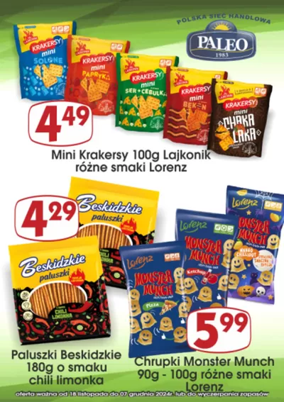 Katalog Delikatesy Paleo w: Wieliczka | Świetne rabaty na wybrane produkty | 19.11.2024 - 3.12.2024