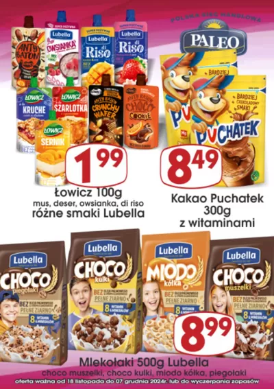 Katalog Delikatesy Paleo w: Wieliczka | Rabaty i promocje | 19.11.2024 - 3.12.2024