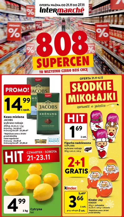 Katalog Intermarche w: Luboń | Intermarche gazetka | 21.11.2024 - 27.11.2024