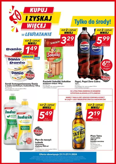 Katalog Lewiatan w: Skawina | Nasze najlepsze oferty dla Ciebie | 19.11.2024 - 3.12.2024