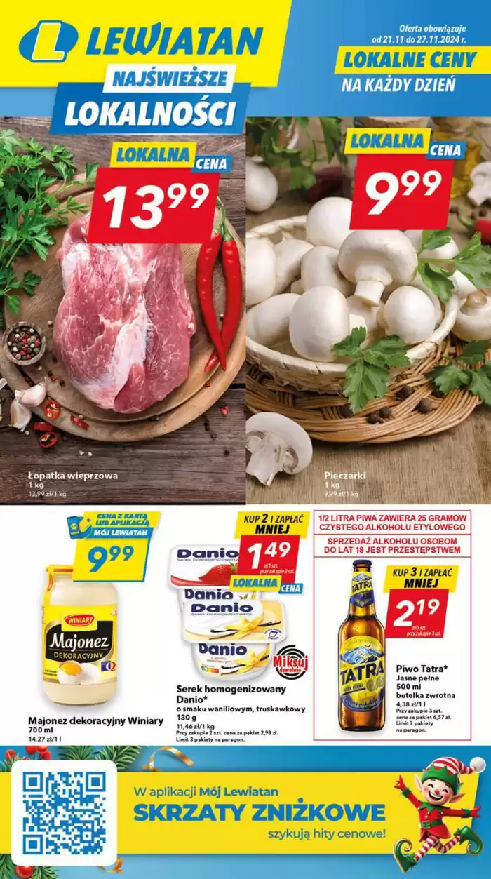 Katalog Lewiatan w: Radomyśl Wielki | Aktualne okazje i oferty | 19.11.2024 - 3.12.2024