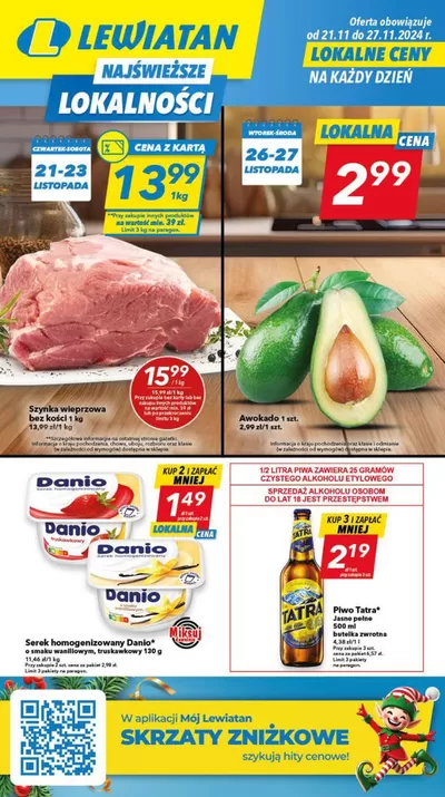 Katalog Lewiatan | Najlepsze oferty dla wszystkich łowców okazji | 19.11.2024 - 3.12.2024