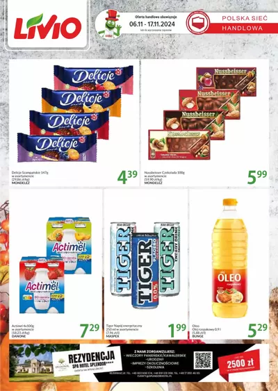 Promocje Supermarkety w Gdynia | Nasze najlepsze okazje de Livio | 20.11.2024 - 4.12.2024