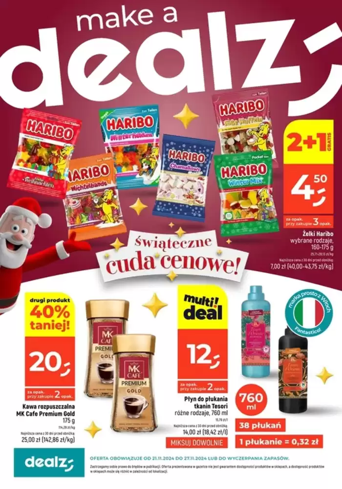 Katalog Dealz w: Kraków | Dealz NOWA GAZETKA | 21.11.2024 - 27.11.2024