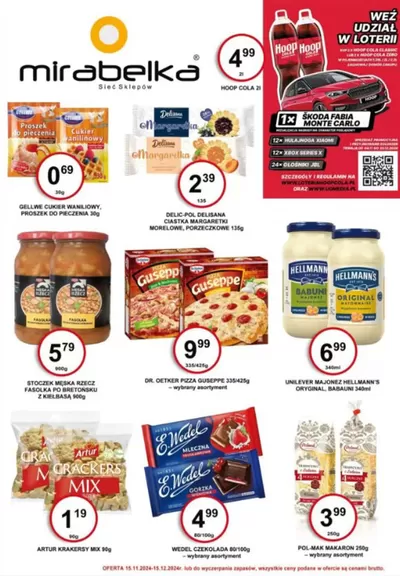 Promocje Supermarkety | Oferta ważna do 15.12  de Mirabelka | 20.11.2024 - 15.12.2024