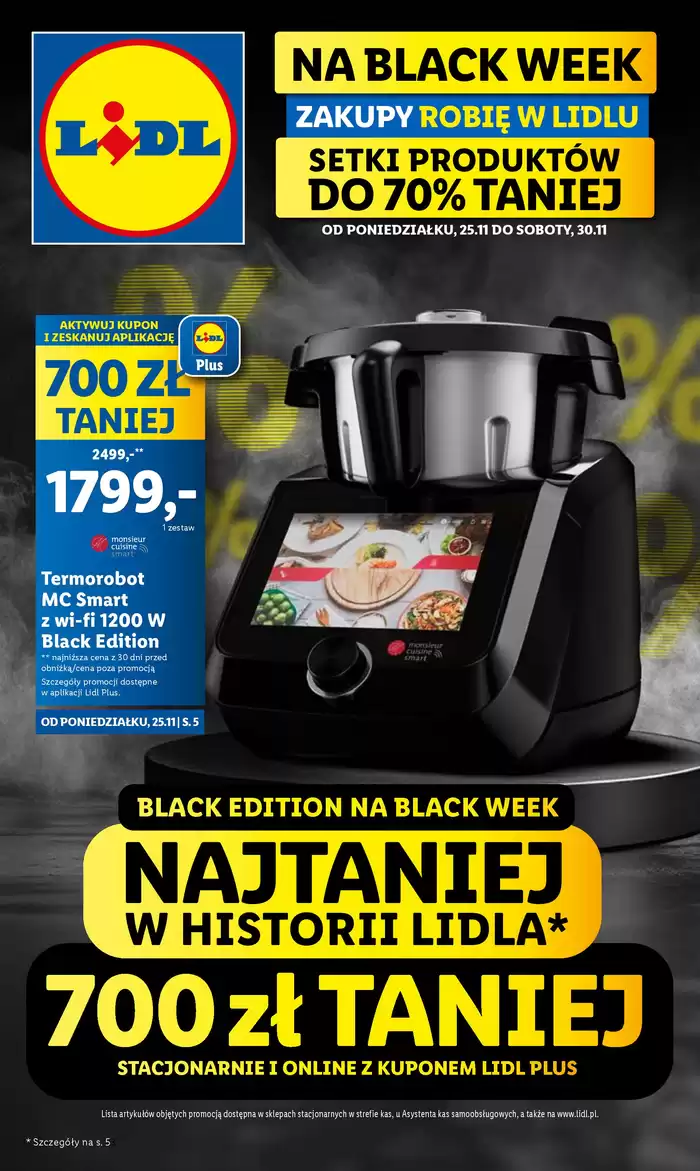 Katalog Lidl w: Warszawa | OFERTA WAŻNA OD 25.11 | 18.11.2024 - 1.12.2024