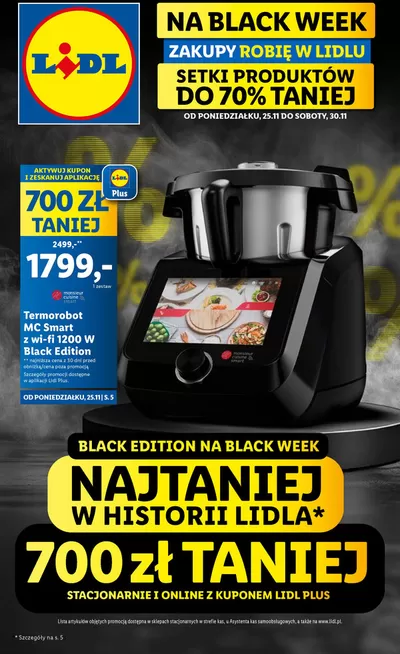 Katalog Lidl | OFERTA WAŻNA OD 25.11 | 18.11.2024 - 1.12.2024