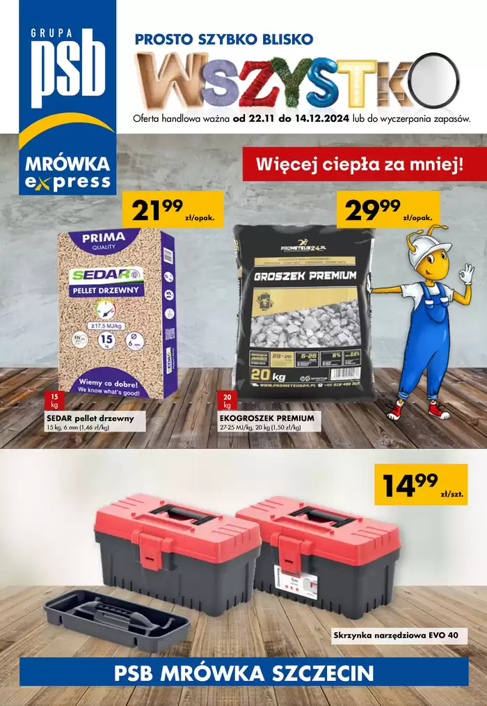 Katalog Mrówka w: Szczecin | Rabaty i promocje | 22.11.2024 - 14.12.2024